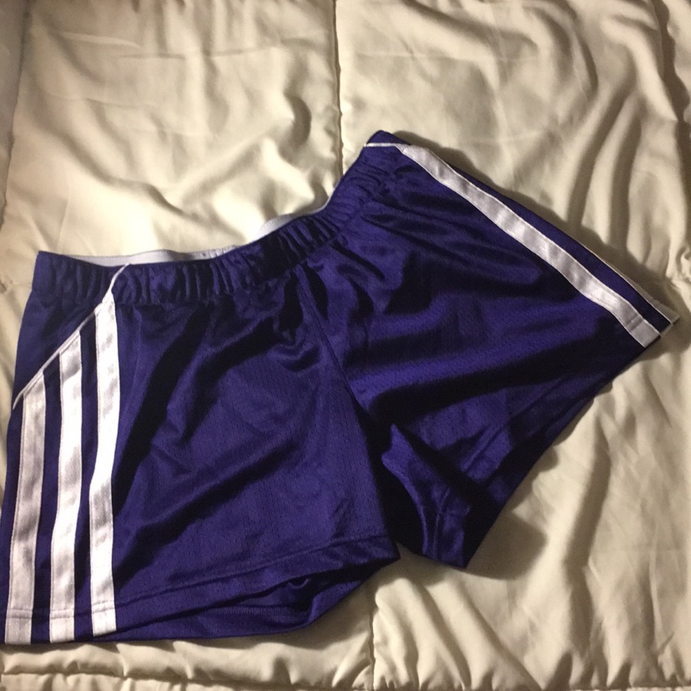 Adidas // Purple Athletic Shorts